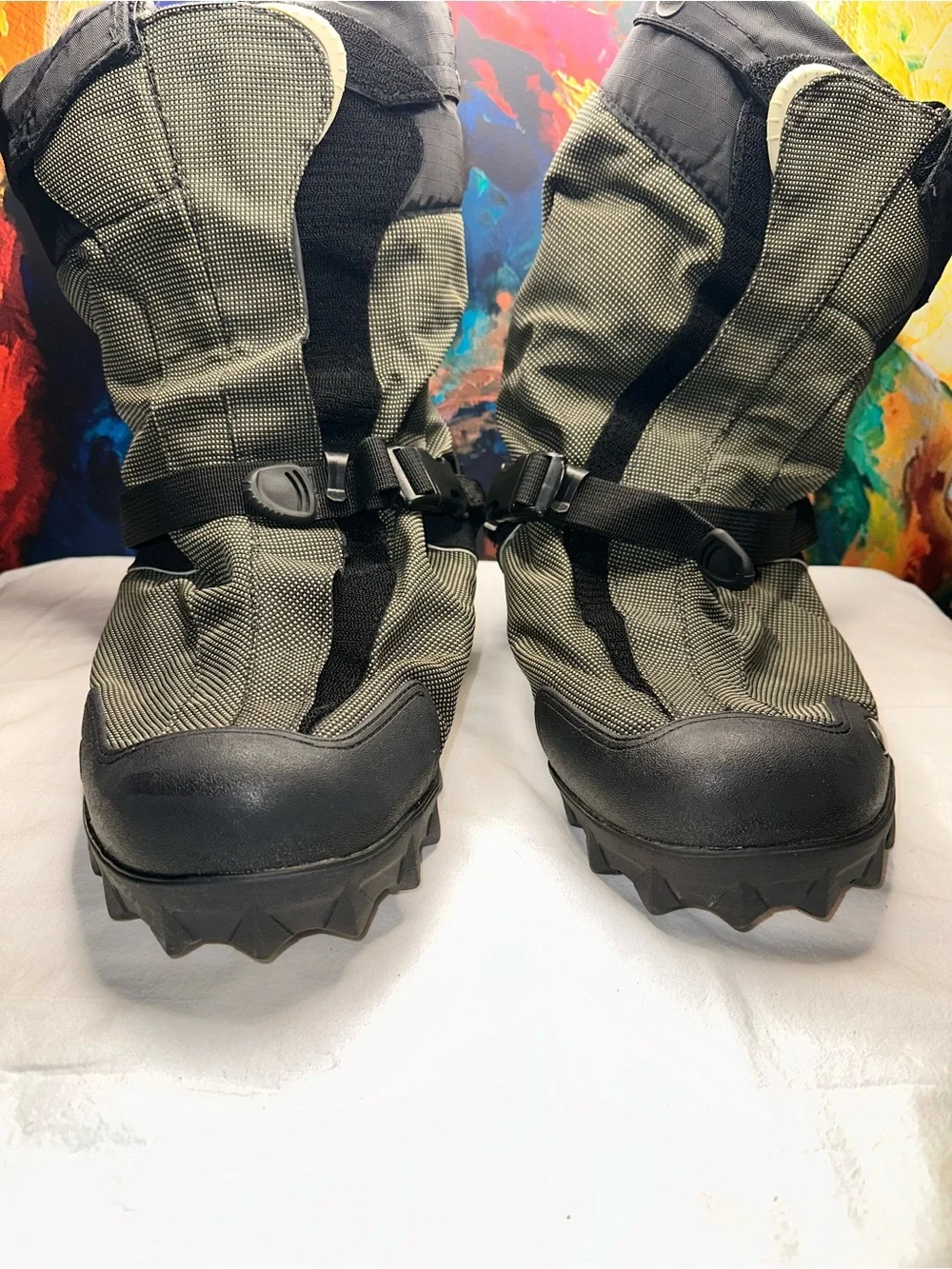 No.16 NEOS Navigator 5 N5P3 Waterproof Insulated Overshoes, Gray, Size XXL